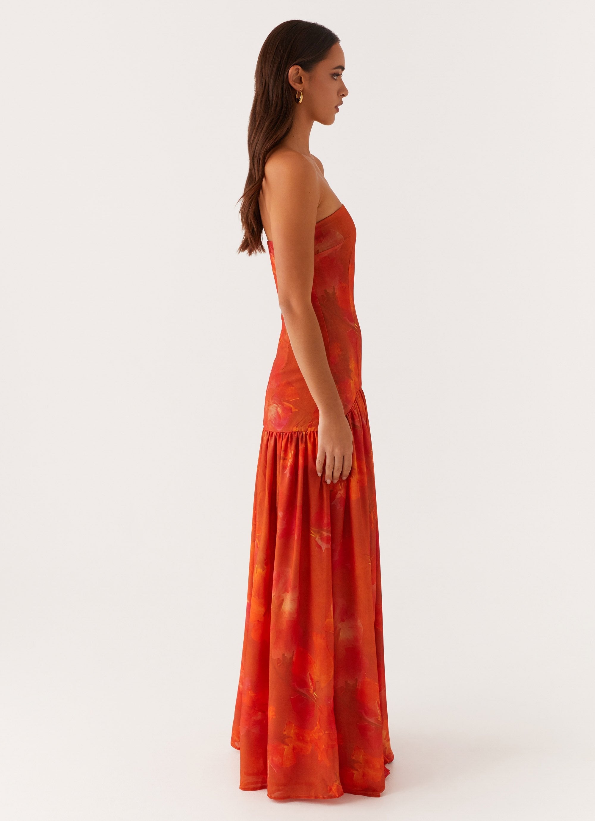 Lilly | Strapless Maxi Dress