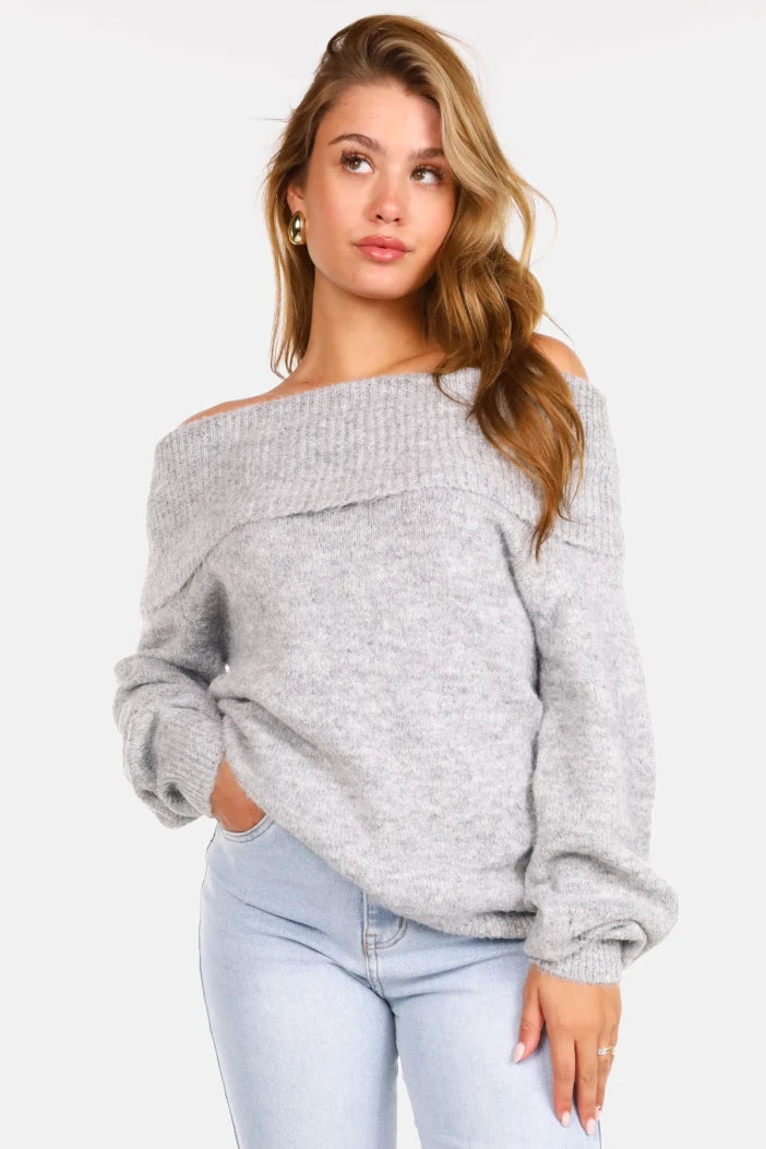 Sophie | Offshoulder Knit