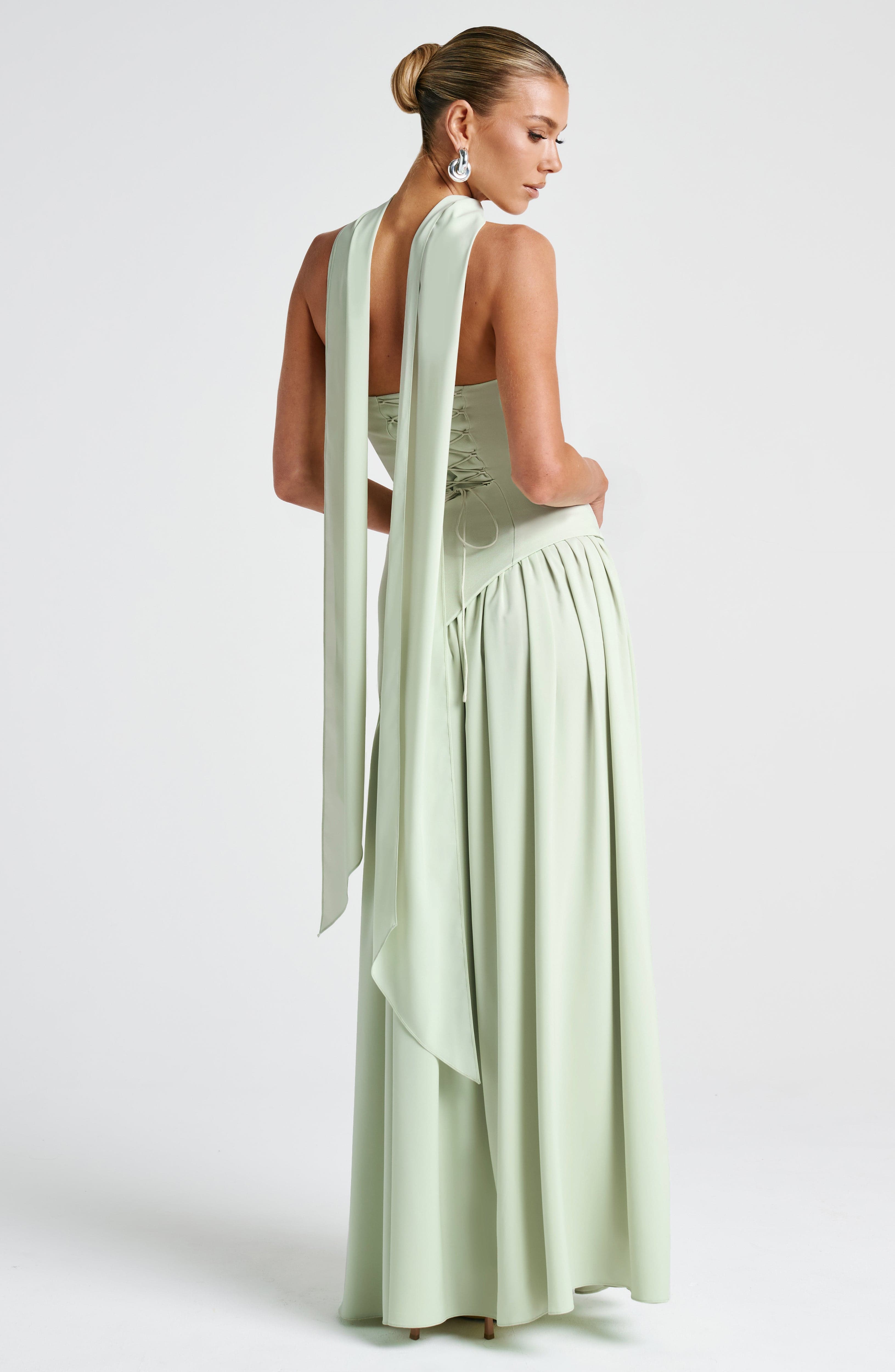 Eva | Mint Maxi Dress