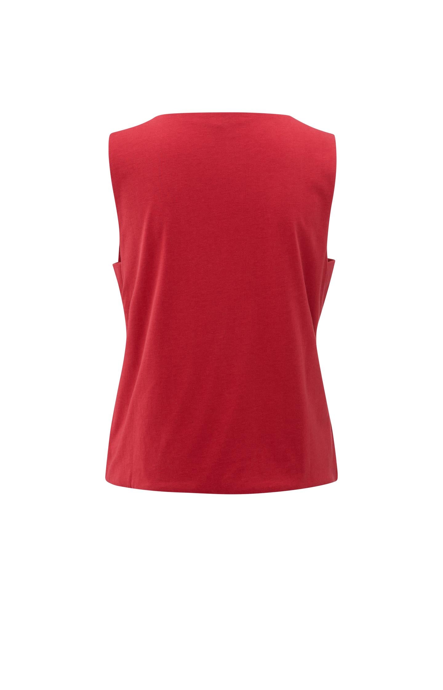 Emmy | Sleeveless top with cut-out details
