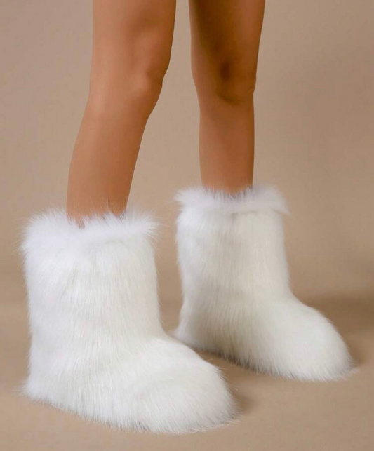 Nina | Fur Boots