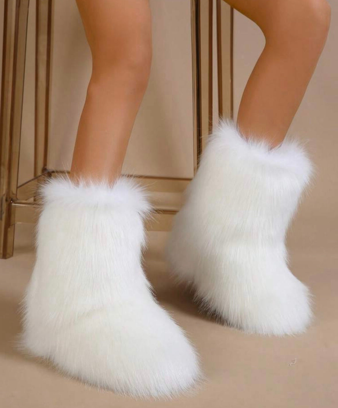 Nina | Fur Boots