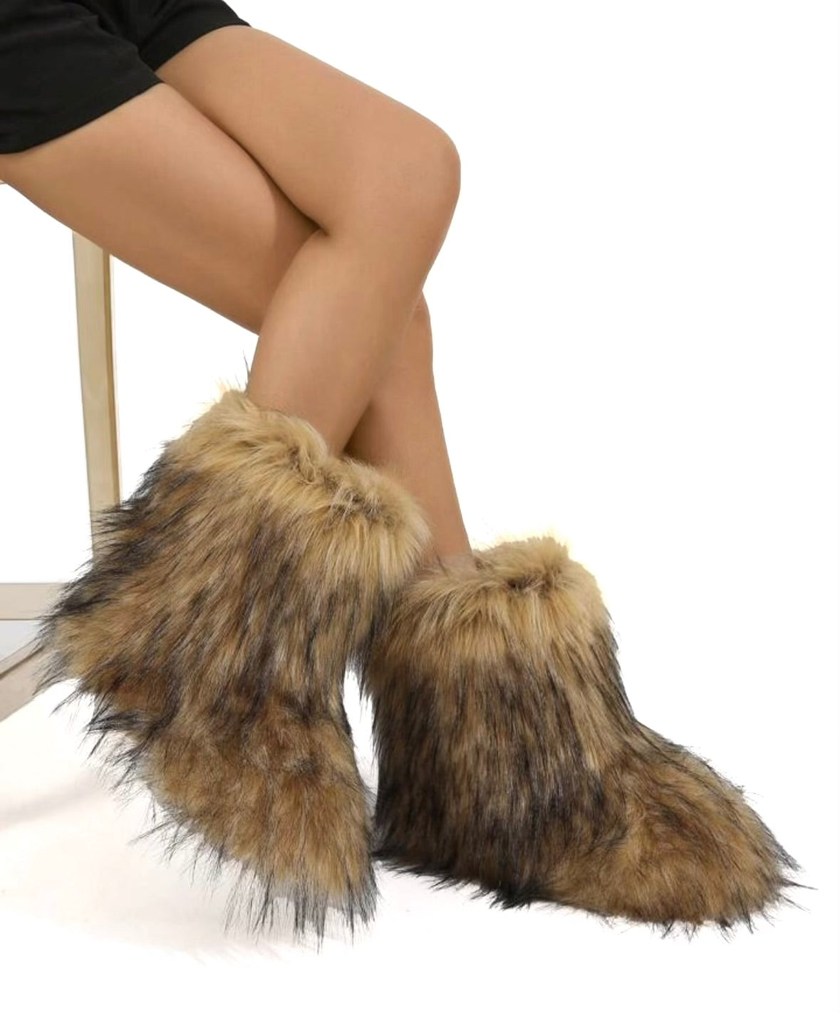 Nina | Fur Boots