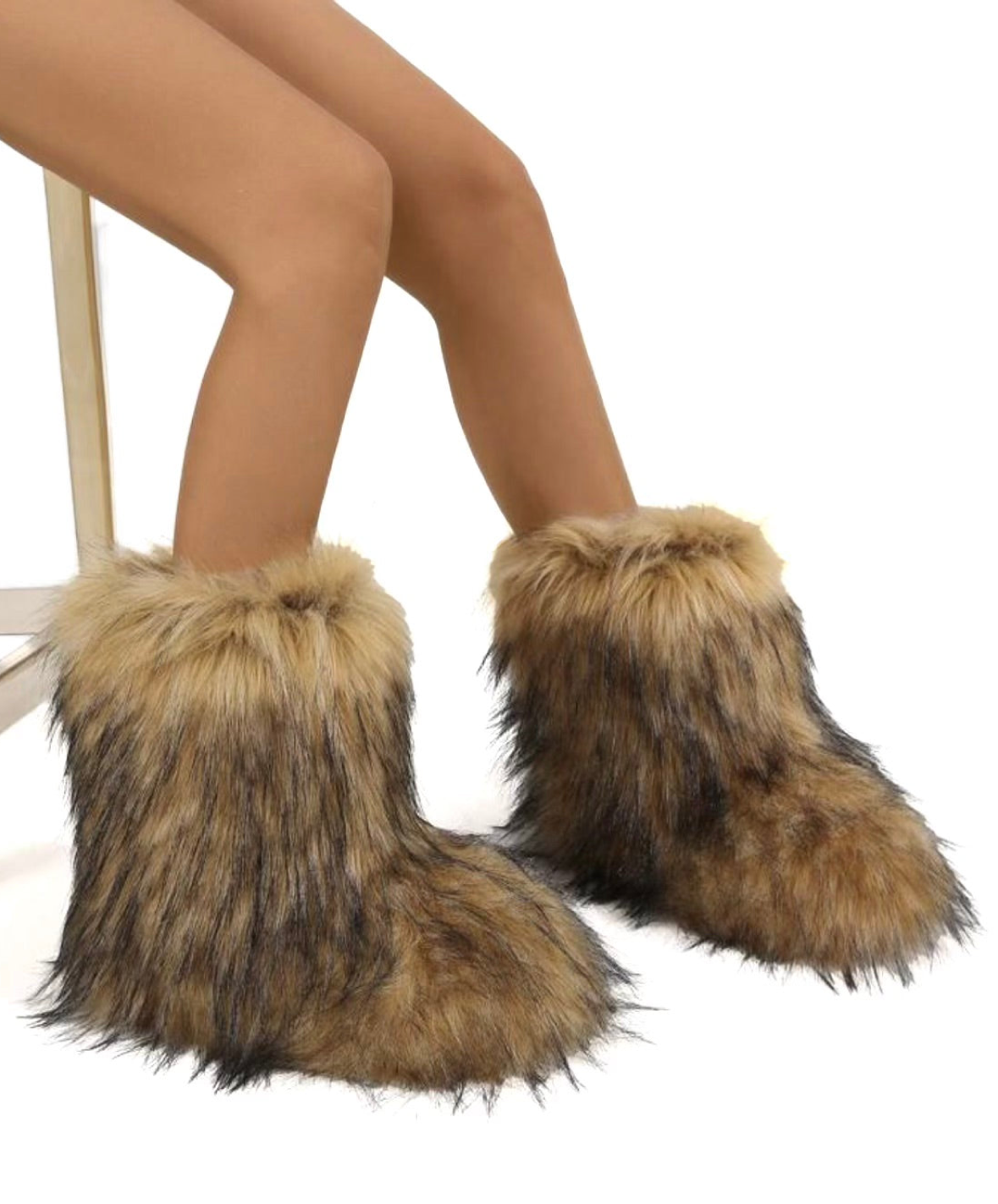 Nina | Fur Boots