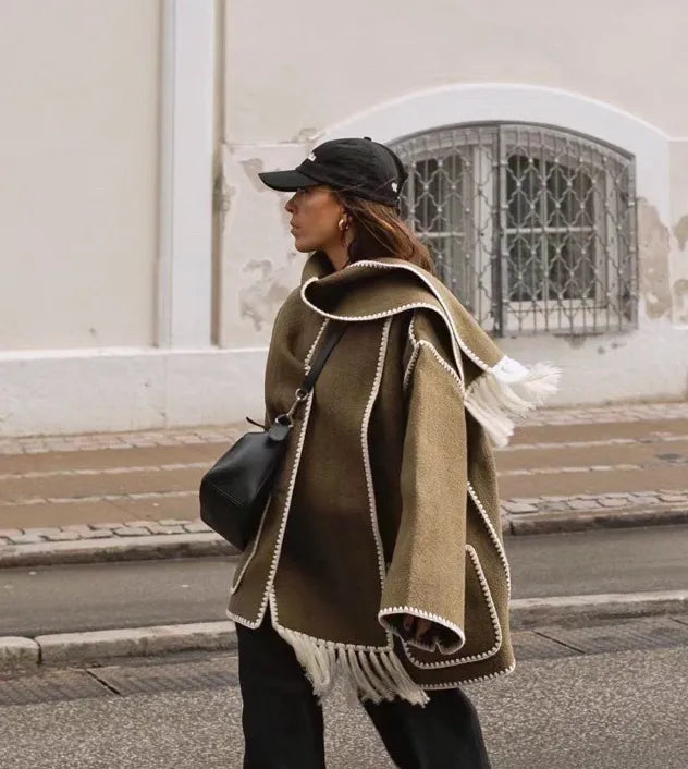 Brooke | Jacket Scarf