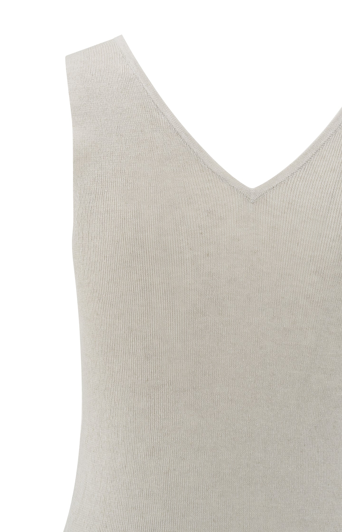 Molly | Fine rib knitted tank top