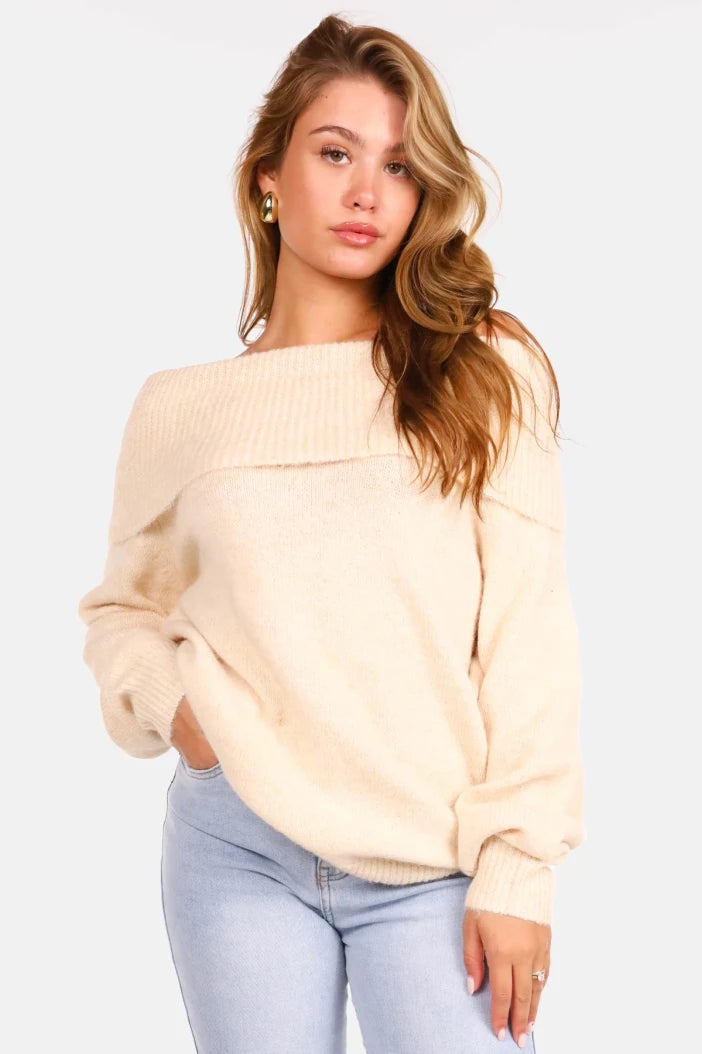 Sophie | Offshoulder Knit