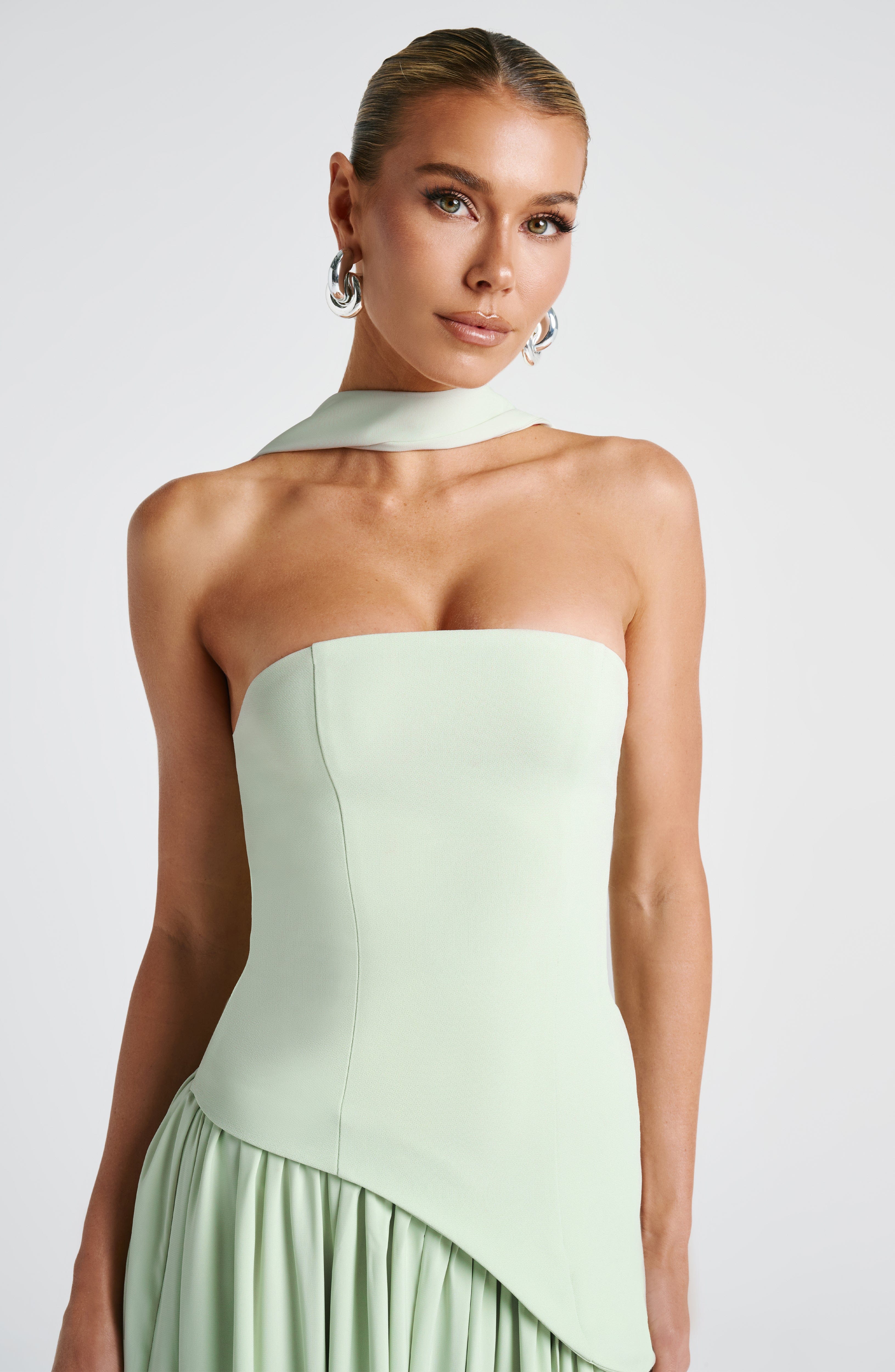 Eva | Mint Maxi Dress