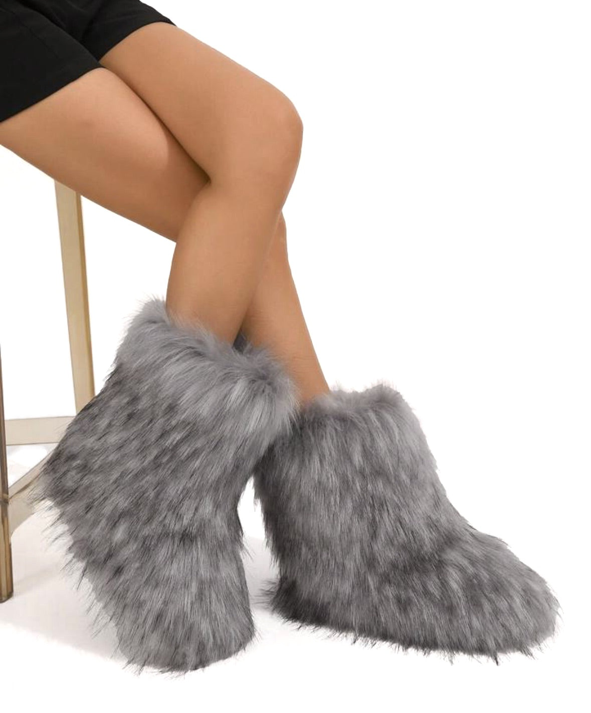 Nina | Fur Boots